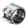 impa614150 flex type EPDM clamp on mechanical stainless steel pipe flange sleeve repair couplings joint pipe fitting clamp steel