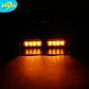 8W/20CM windshield mount with suction cups portable vehicle traffic light for emergency warning