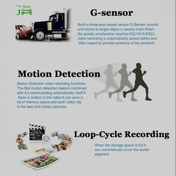 Full HD 1080P Dash Cam Auto 4.3 inch Rearview Mirror Digital Video Recorder Dual Lens Car Dvr Camera