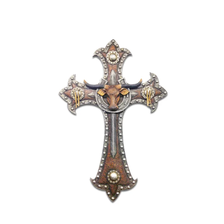 High Quality Resin Jesus Cross Polyresin Decorative Cross ...