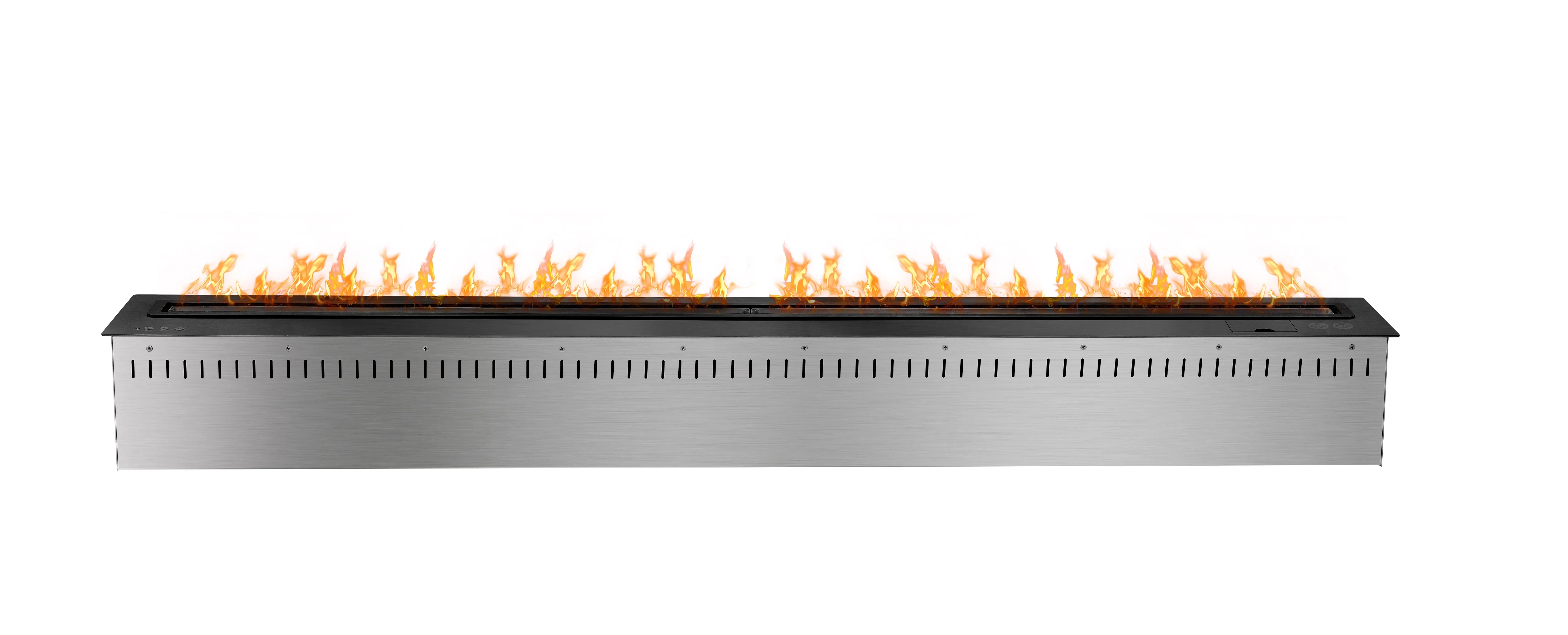 
C inno fire 60 inch intelligent stainless steel remote control bio ethanol fireplace insert 