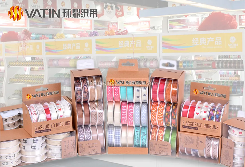 Wholesale Custom Assorted Wired Christmas Natural 1 Inch 25mm Decorative Burlap Ribbon