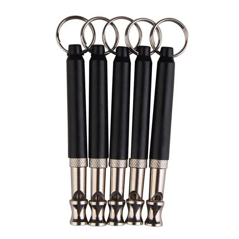 Fashion-1Pc-Adjustable-Animal-Training-Black-Ultrasonic-Device-Flute-Dog-Whistle-Pet-Supplies-Gift