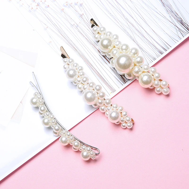 Fashion Handmade Pearl Hair Pin,Gold Pearl Hair Clips - Buy Pearl Hair ...