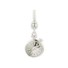 Factory wholesale 925 sterling silver timer pendants charms for european bracelets