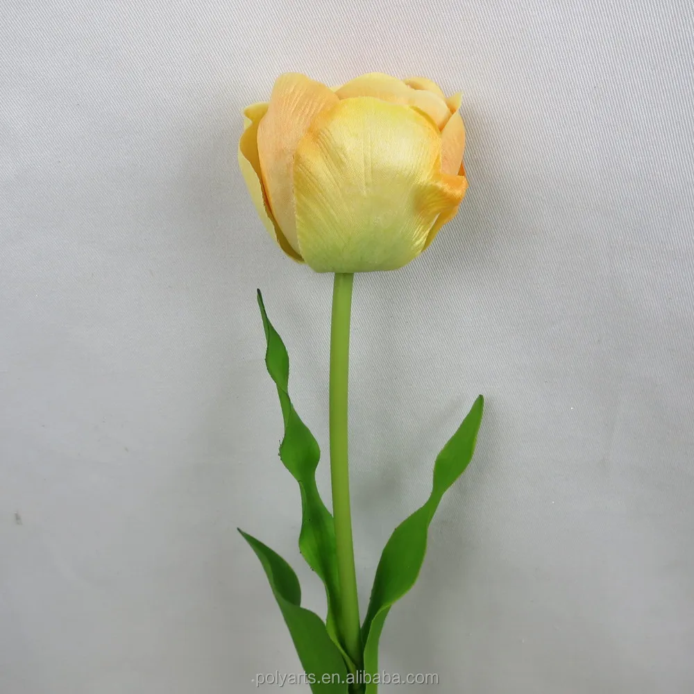 26.5"h Artificial White Tulip Silk Flower,Decoration Artificial Tulip