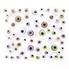 Custom Various Size Child DIY Use Safety Stickers Moving Eyes Doll Eyes Assorted Adhesive Natural Wiggle Eyes For Party Fun Doll