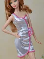 Original Bling Silver Formal Dress Pretty New Design Genuine Skirt Clothing Outfit Clothes For 1 6