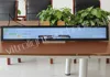 28" 29" Inch ultra wide stretch LCD screen display signage strip video bar