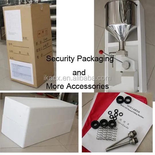 Manual eucerin aquaphor ointment filling machine