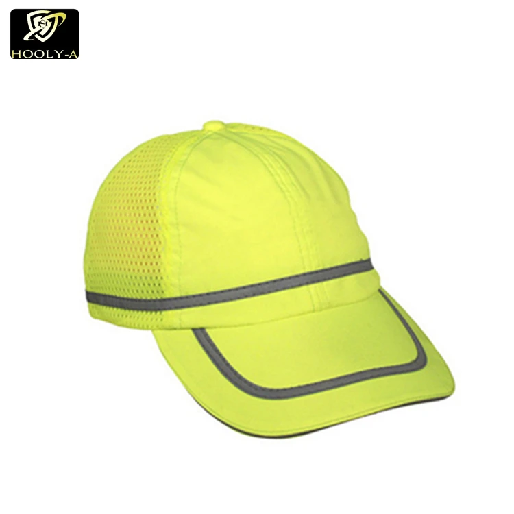 Hi Vis Fluorescent Reflective Safety Hats/reflective Baseball Cap - Buy ...