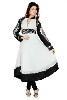 black and white kurtis