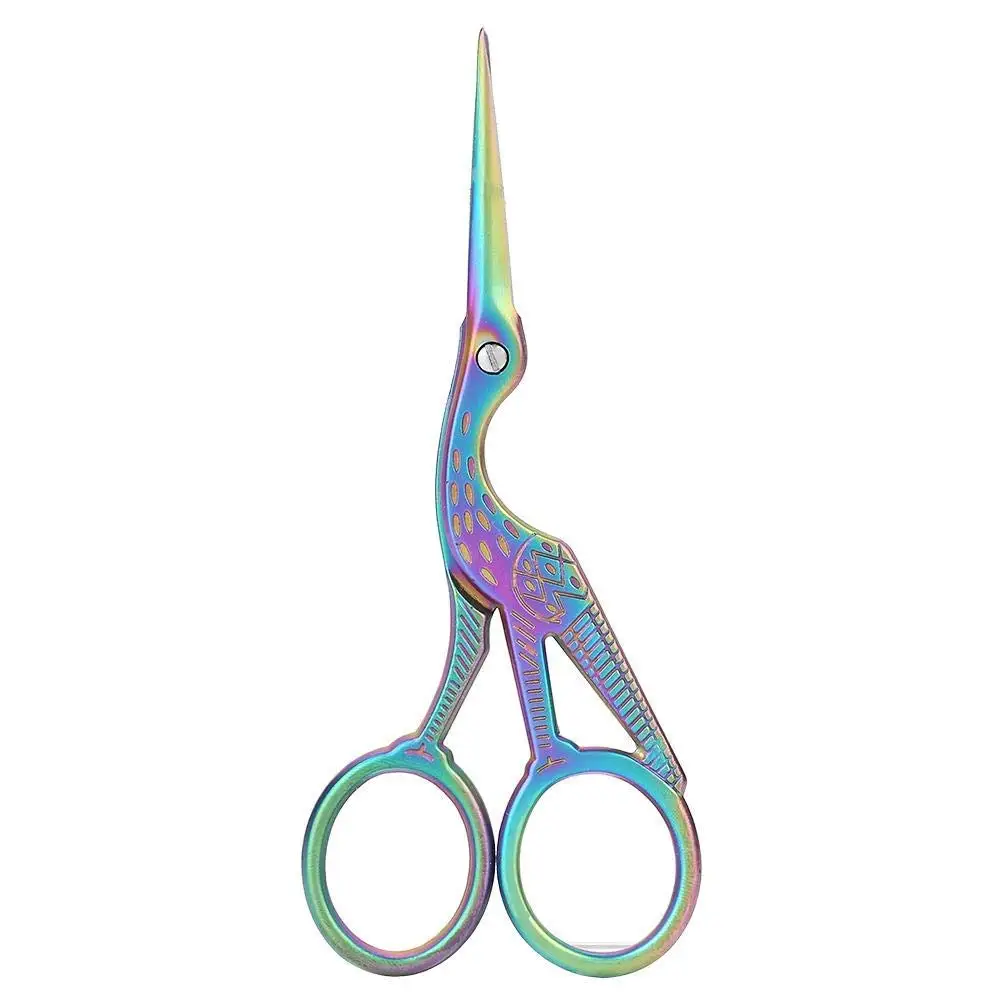 Buy embroidery scissors stork colorful bird scissors crane design Buy embroidery scissors stork colorful bird scissors crane design