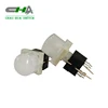 30V 6 PIN Momentary Bi-color led push button switch for consumer products