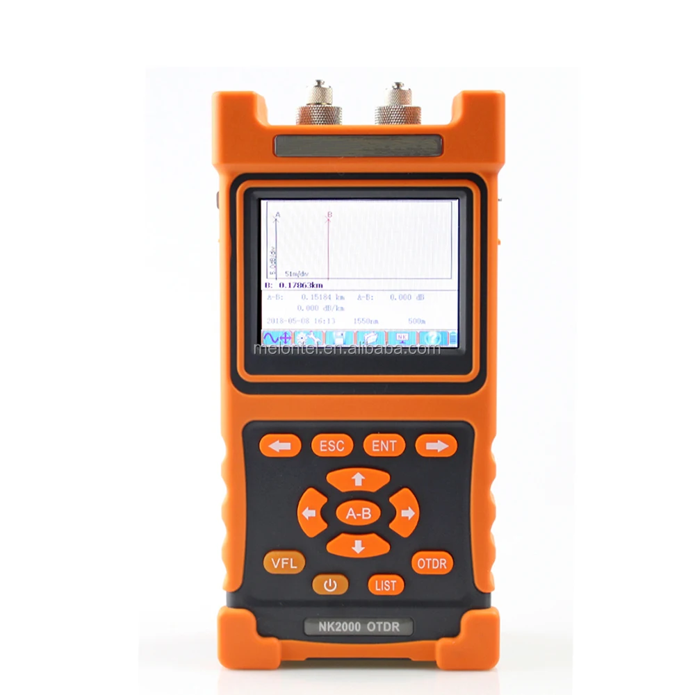 Mt8611 Ftth Handheld Active Sm 1310/1550 Fc Fiber Optic Exfo Mini Low