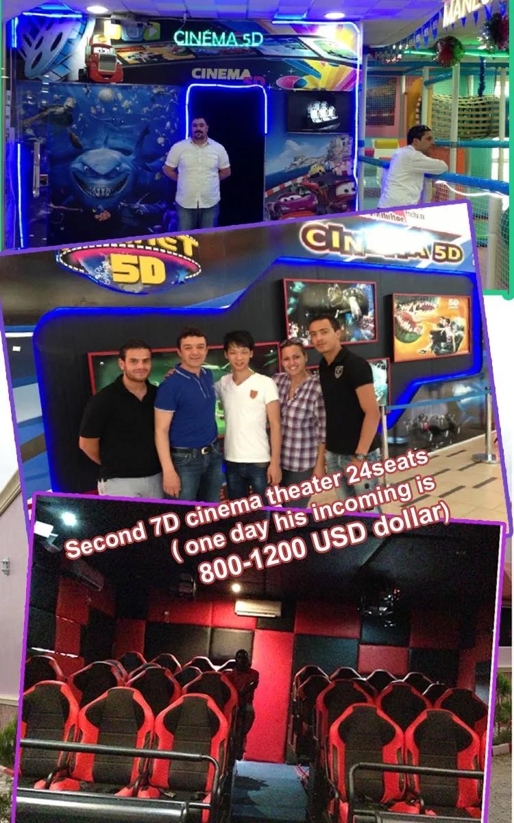 Hot Sale Factory Theater 4D Virtual Reality Chair Game Machine 12D Equipment 9D Simulator 5D Cinema