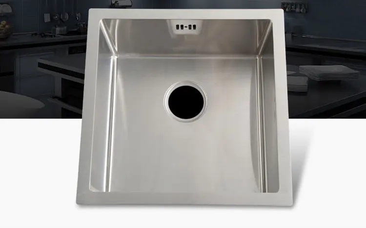 US Market Single Kitchen Sinks Bowls Undermount Stainless Steel Kitchen Sinks for Home Washing Dishes