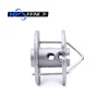 Clip alumuinum insulated fence strainer for tensioning wire