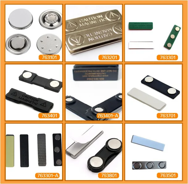 Heavy Duty Name Tag/id Badge Holder,Extra Strong