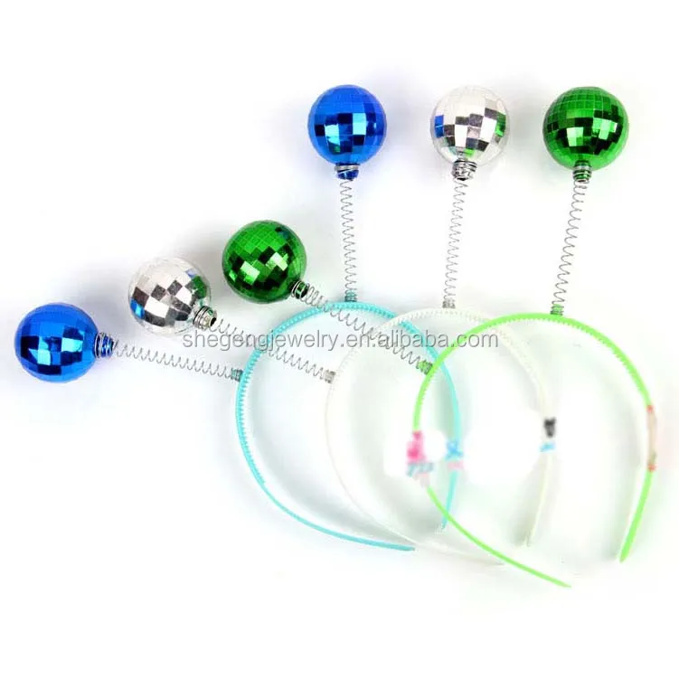 Disco Ball Boppers Headband Buy Disco Ball Boppers Headband,Sparkling