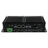 new arrived 5*USB2.0 1*USB3.0 rugged Box mini PC with 2 LAN port
