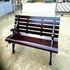 Fengyuan outdoor park garden recycle resin public long wood benches chair cheap antique furniture