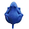 HiSin/HaiXin AS041 blue 45*50mm frog style In bulk Fish farm cartoon air stone aquarium accessories,fish tank decoration