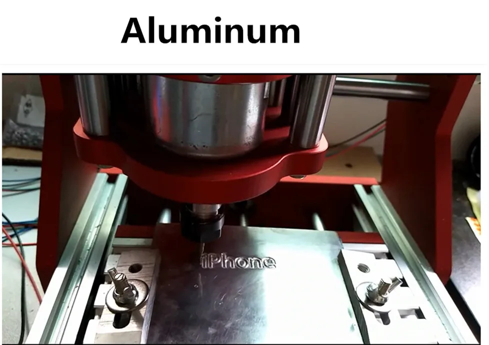 CNC router Metal engraving machines DIY Mini CNC kit 3 axis for pvc pcb metal aluminum copper wood Carving