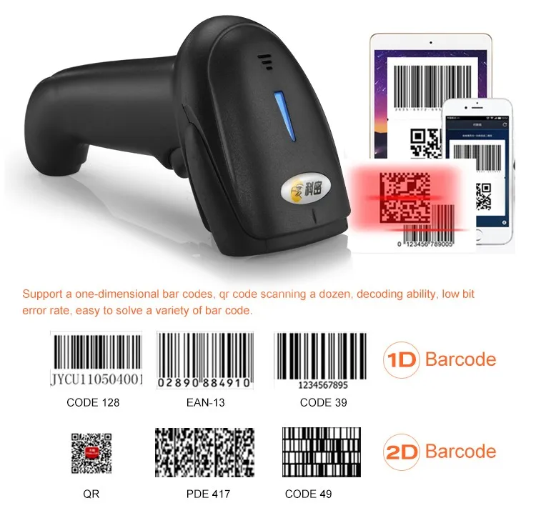 Baoshare China Manufacturer Ew9200 Wireless 2d Barcode Scanner Wireless ...