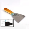 100mm Paint Scraper Wooden Handle Steel Blade Home Decor Renovation Construction Tool