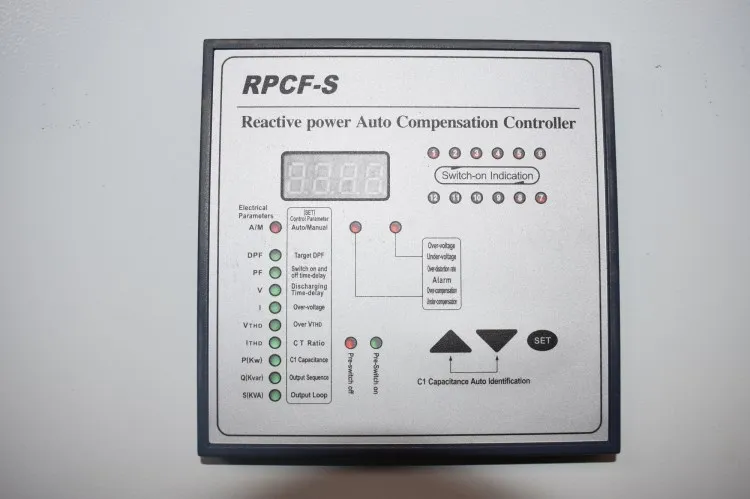 Factory Price 3 Phase 440V 100Kvar 160 Kvar Automatic  Power  Capacitor Bank with   Factor Controller Distribution Panel Bo