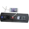 Multifunctional automation pop-up desk top socket for luxury training room