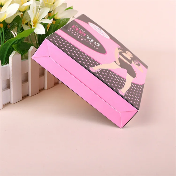 Custom Printing 300g Cardboard Clothing Boxes 350g Paper Lingerie Box Design For Underwear 