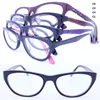 hot vintage cateye shape with flexible spring hinge new arrival designer optical glasses frames for women