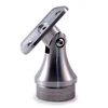 304/316 stainless steel valve support with ring saddle for stair cable railing/bannister/balcony/pipe/ balustrade/post