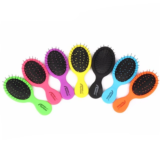 Factory Cost Colorful Cute Children Mini Hair Brush Baby Hair Brush