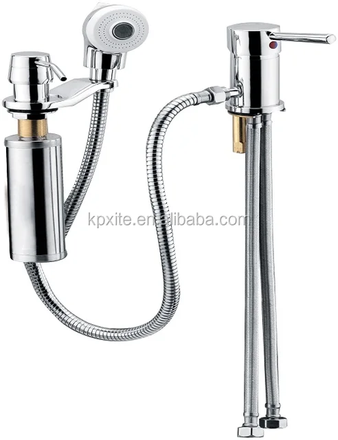 Luxury Professional Hair Salon Shower Mixer Faucet Stainless