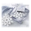 wedding favor cheap custom polish copper shiny nickel cute souvenir snow metal bookmark with gift box