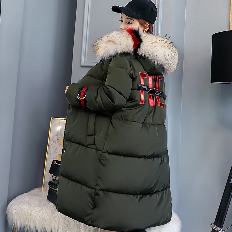 2018 New Women Winter Coat Warm Winter Thick Hooded Parka Women's Bio Down Jackets Female Overcoat High Quality