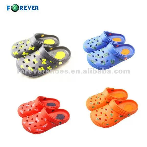 2015 plastic black garden shoes cool sandal for men