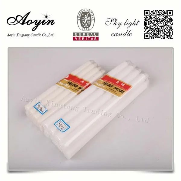 CHEAP WHITE CANDLE084