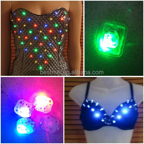 led flashing clothing light