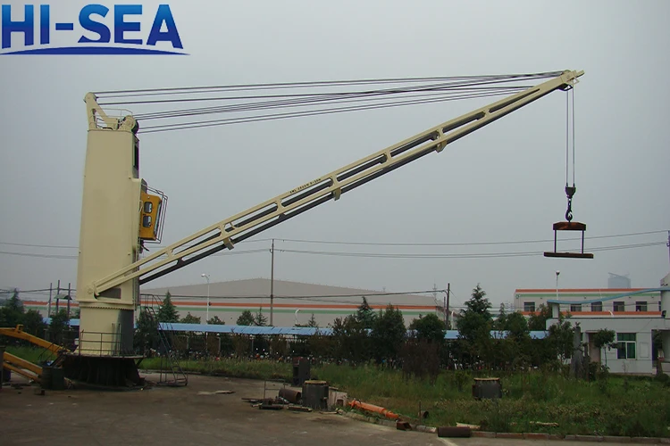 marine cargo deck crane