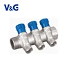 Safe 2 To 6 Ways Manual Brass Water Manifold Fitting Manifold
