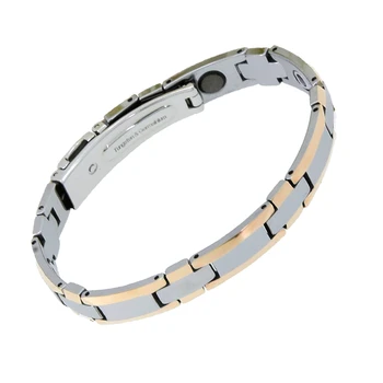 New Products Korea Tungsten Rose Gold Jewelry Germanium Bracelet New Products Korea Tungsten Rose Gold Jewelry Germanium Bracelet Benefit Energy Healthy