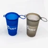 Custom log TPU race BPA Free outdoor run activitve event Collapsible soft water cup