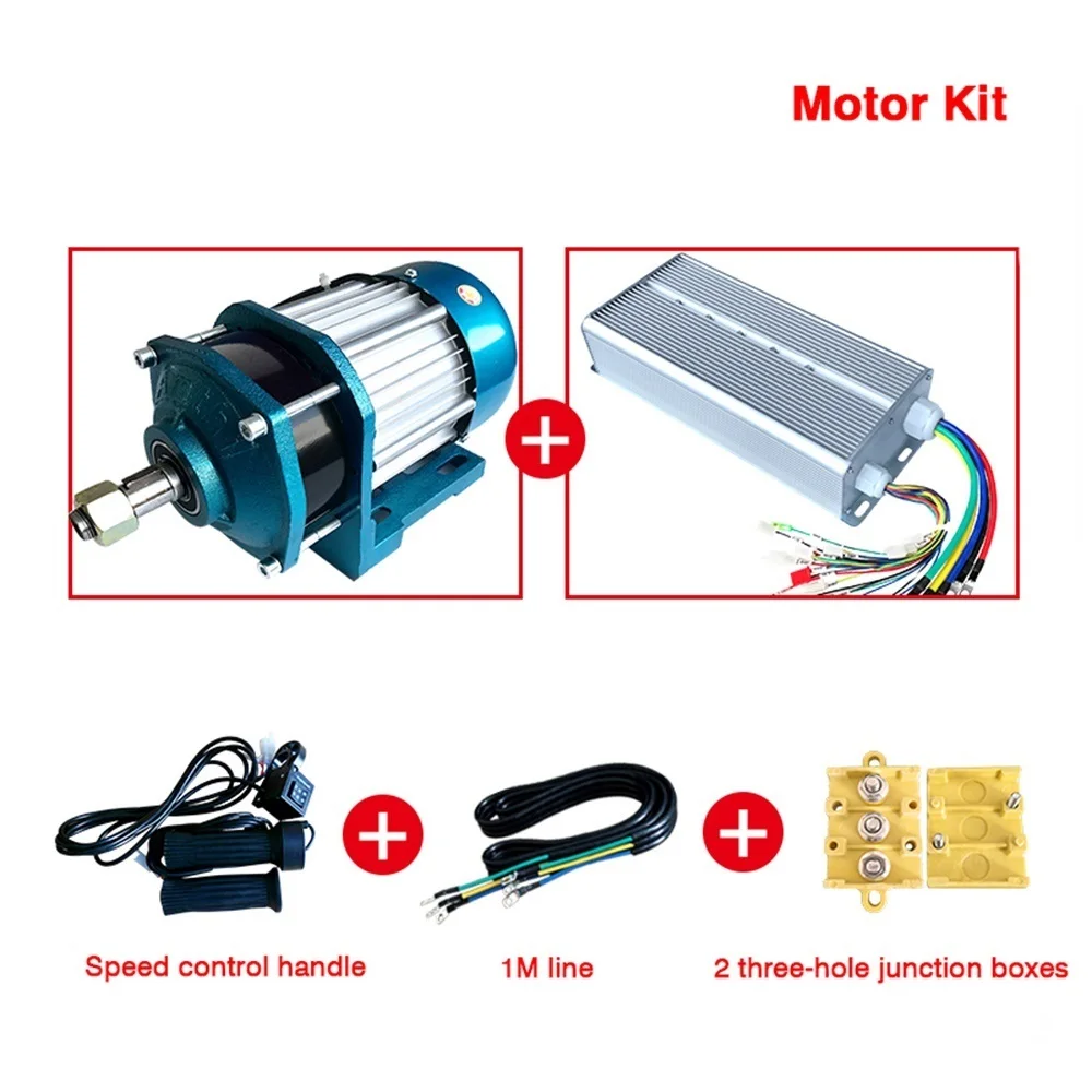 30tube Electric Tricycle High Power Brushless Motor Dual Mode 48v 60v ...