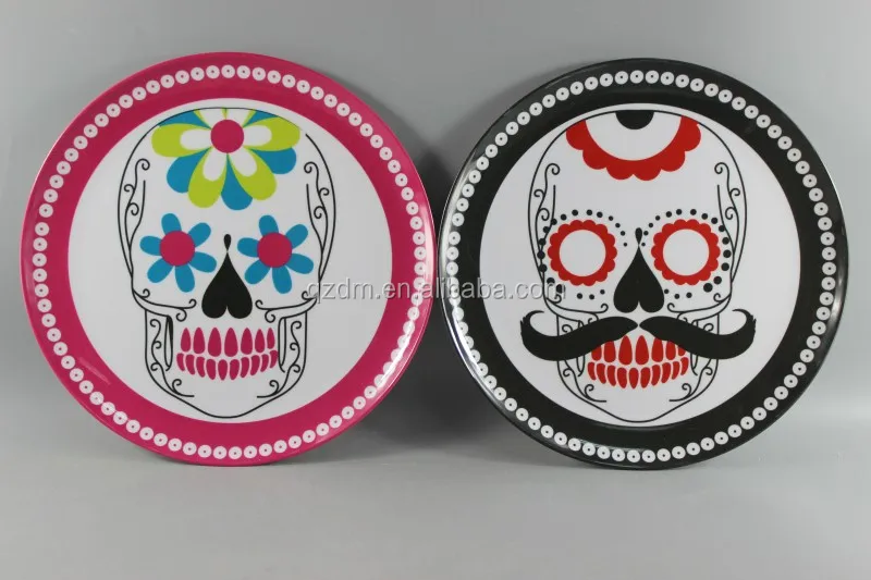 Cheap Melamine Dinner Plate for Halloween