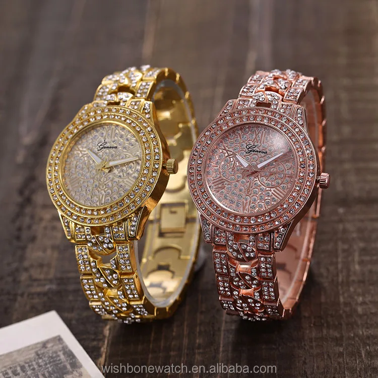 novedad De 2019! Reloj De Pulsera Elegante Bonito Con Novedad de 2019! Relojes de diamantes populares para mujer