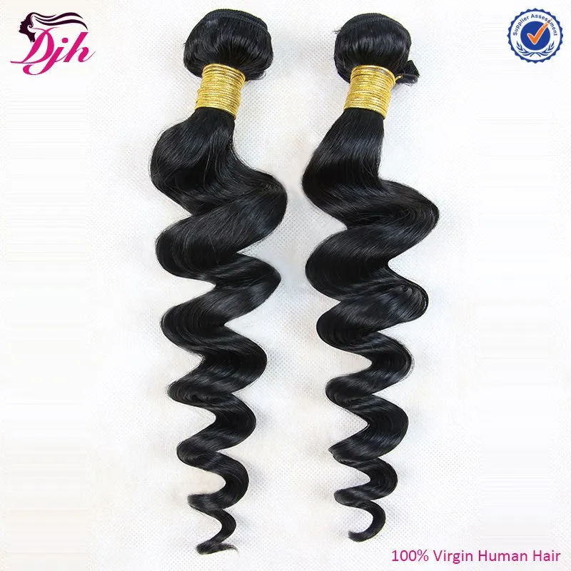 brazilian loose wave human hair bundles raw virgin remy hair